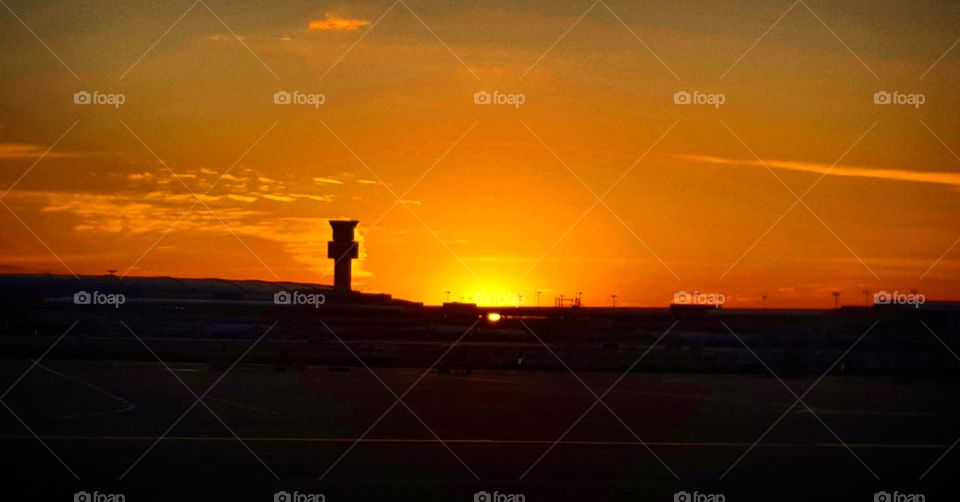 Toronto Pearson International Airport Sunrise