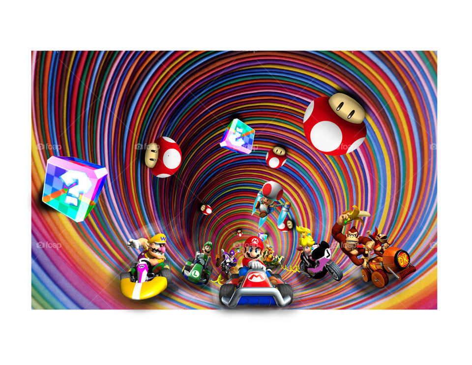 my own Rainbow Road.