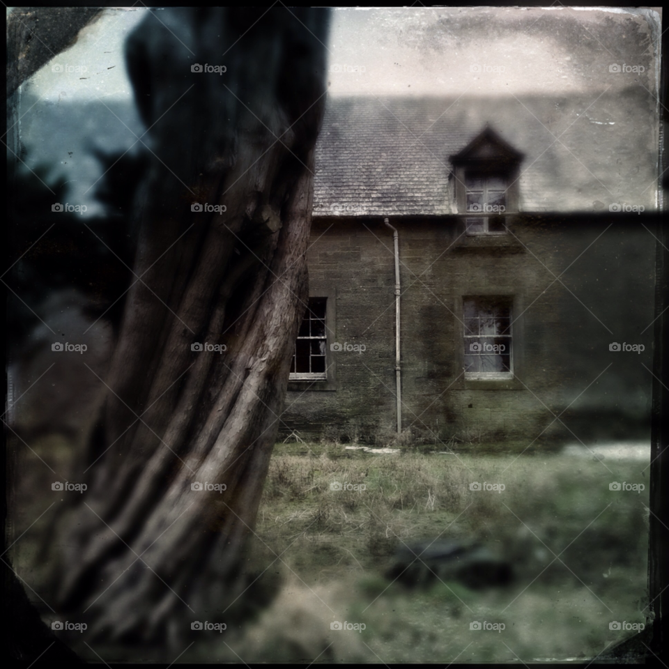 scotland old house mystery ghost by mike77745
