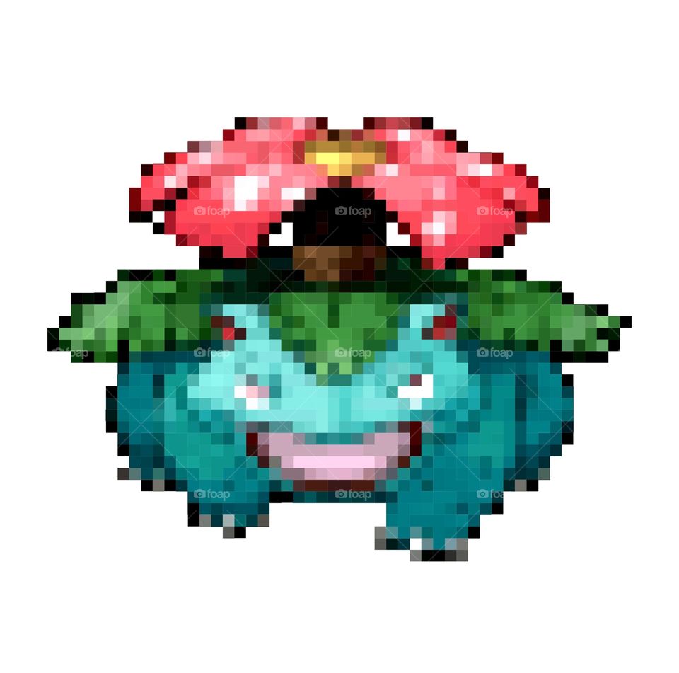 Pokemon 8bit Venusaur