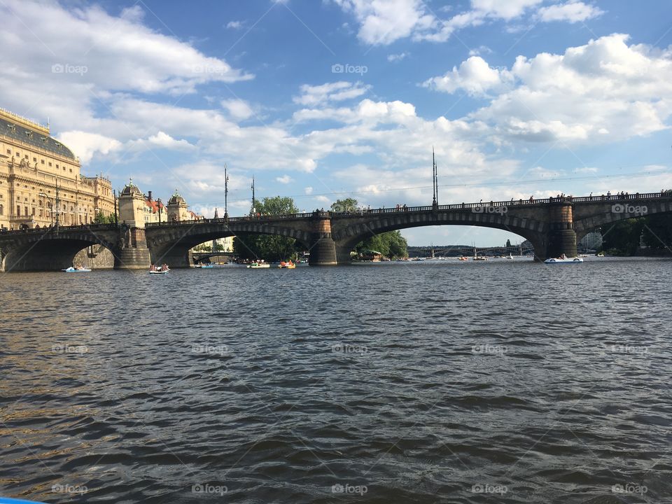 Riverboat tour in Prague 