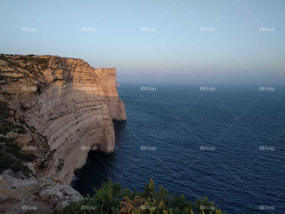 Sanap Cliffs, Gozo, Malta
