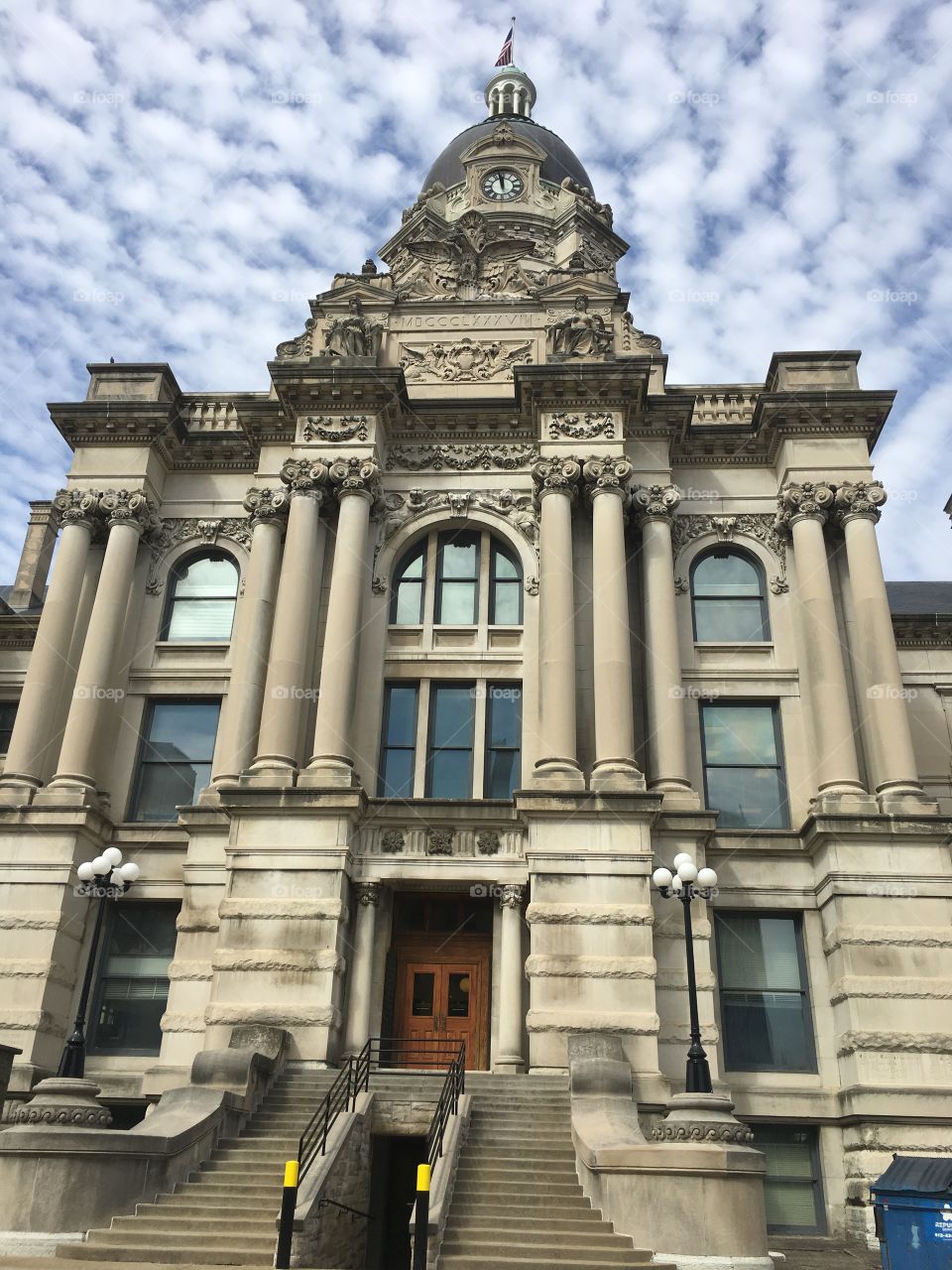 Old courthouse Evansville Indiana 