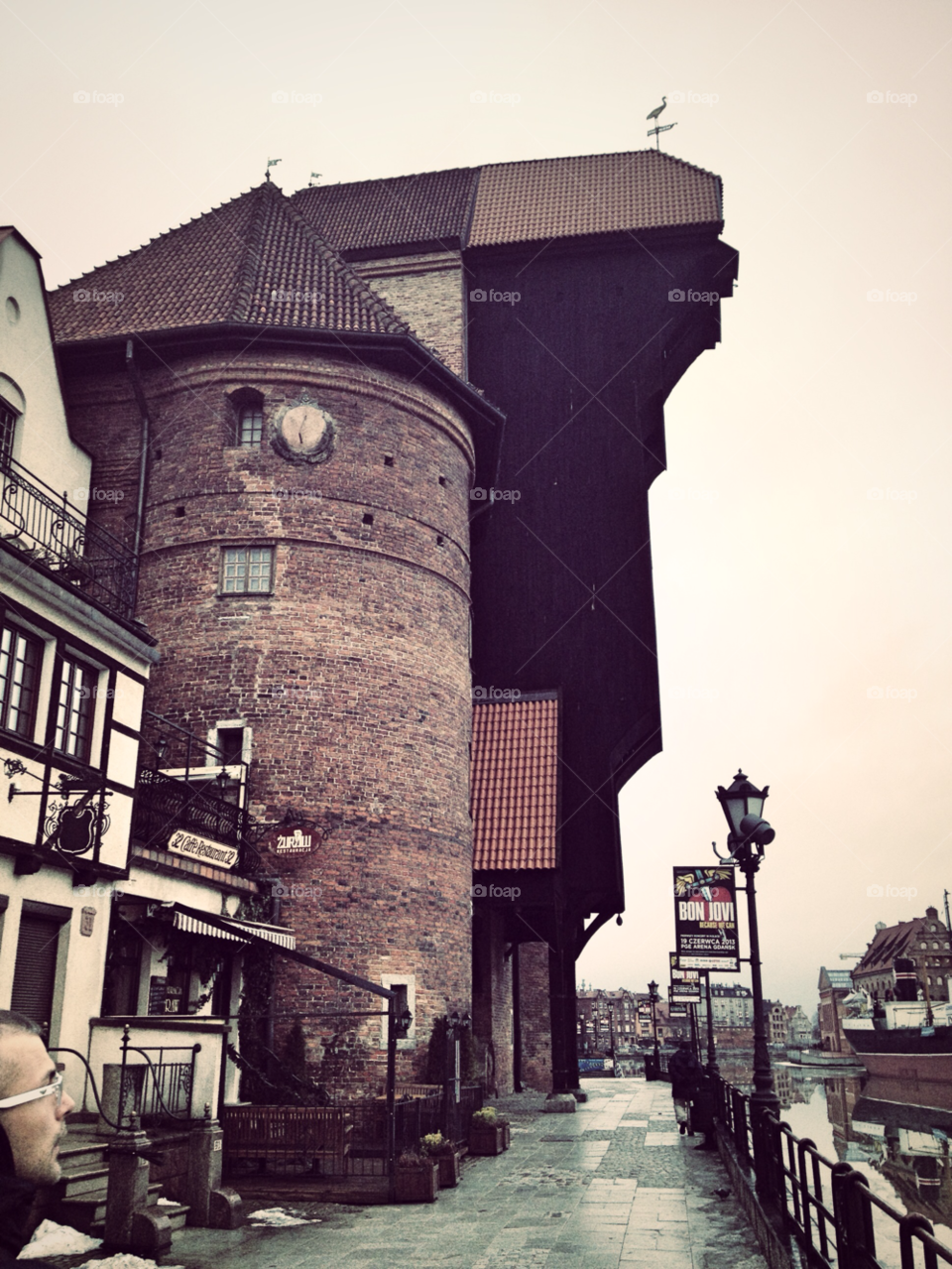 gdansk river building old town by chester29