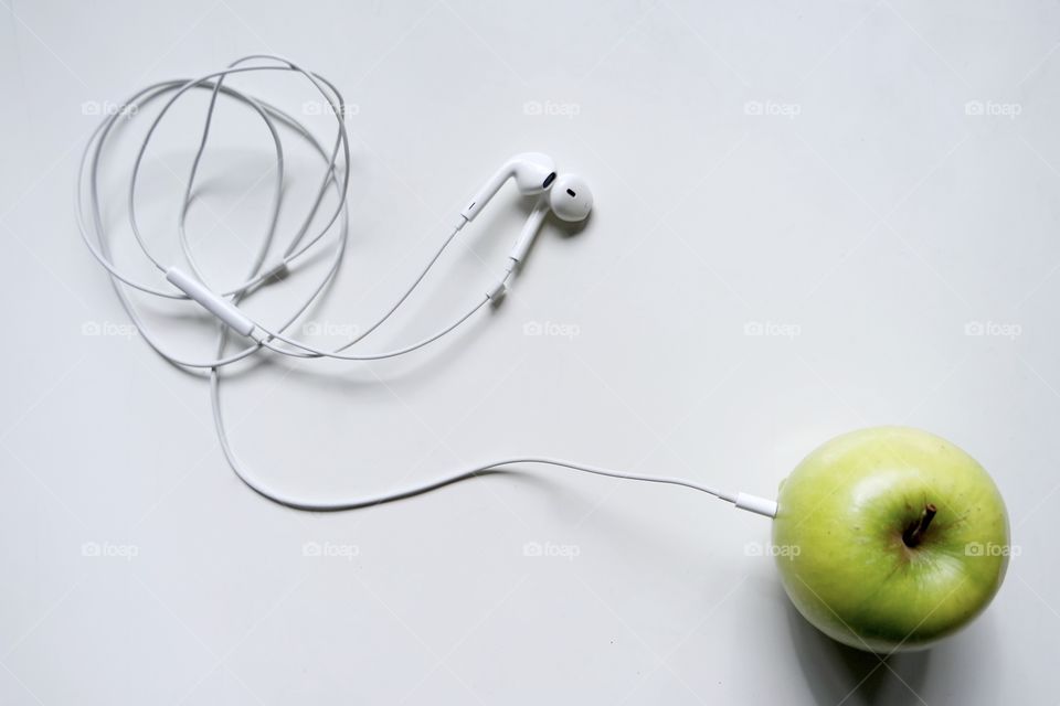 Apple, Desktop, No Person, Fruit, Food