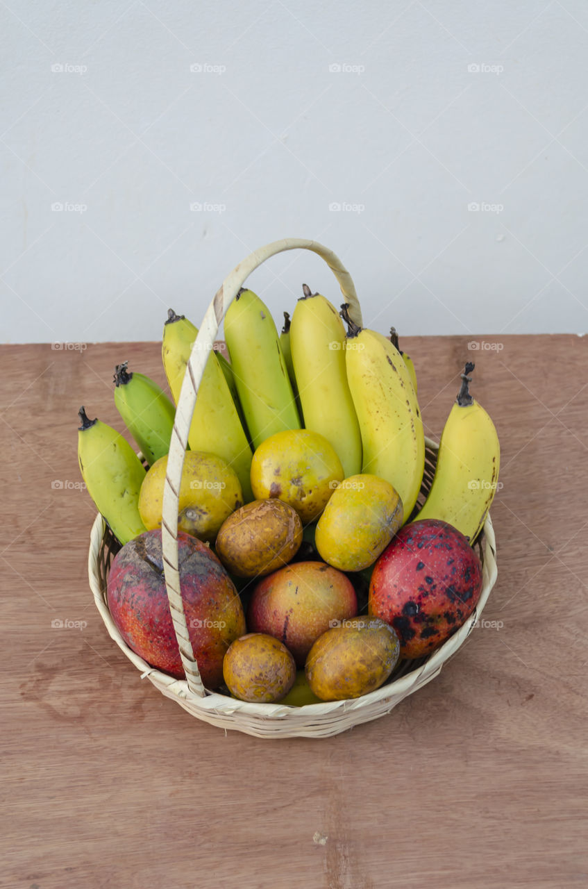 Basket Of Fruits
