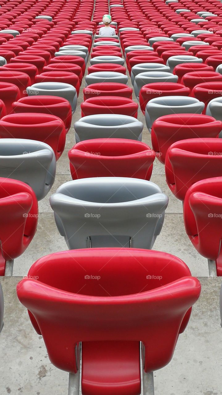 Seat, Empty, Chair, Plastic, No Person