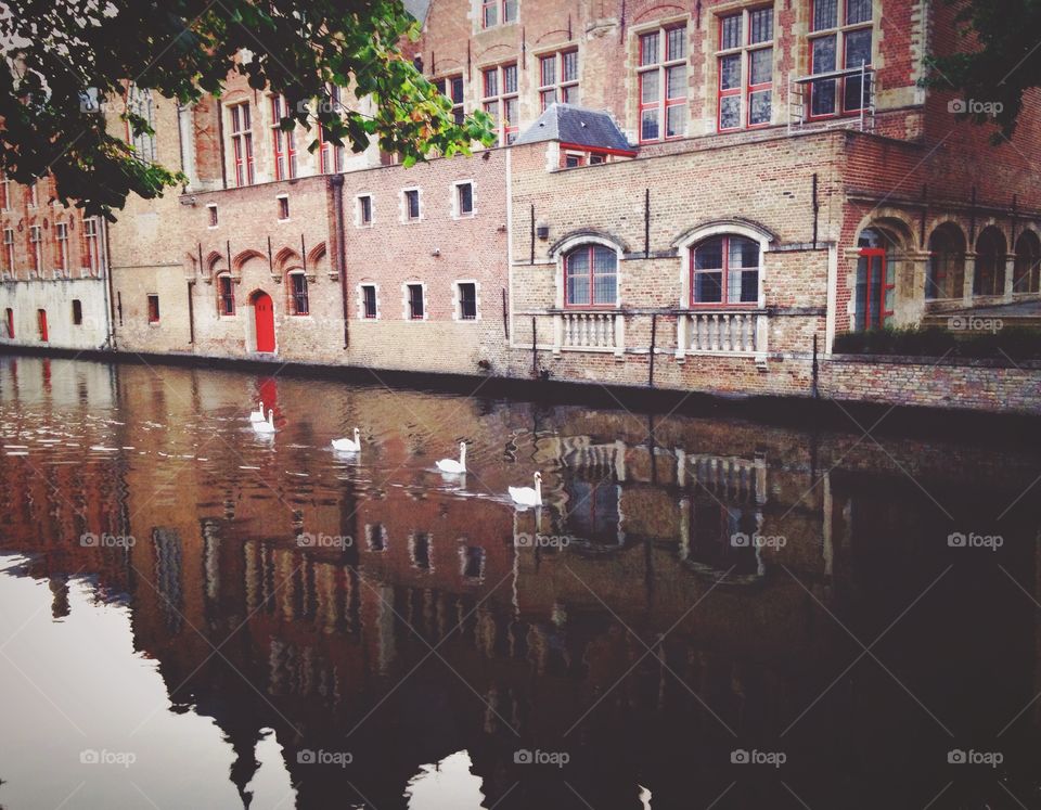 Canal, Architecture, No Person, Outdoors, Travel