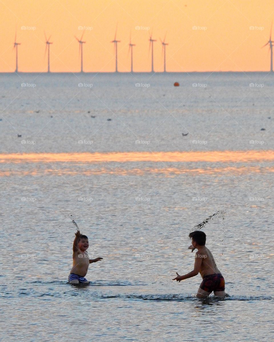 Fun in the sea