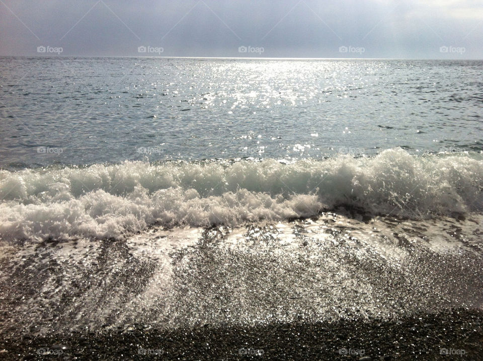 landscape beach italy light by hegophoto