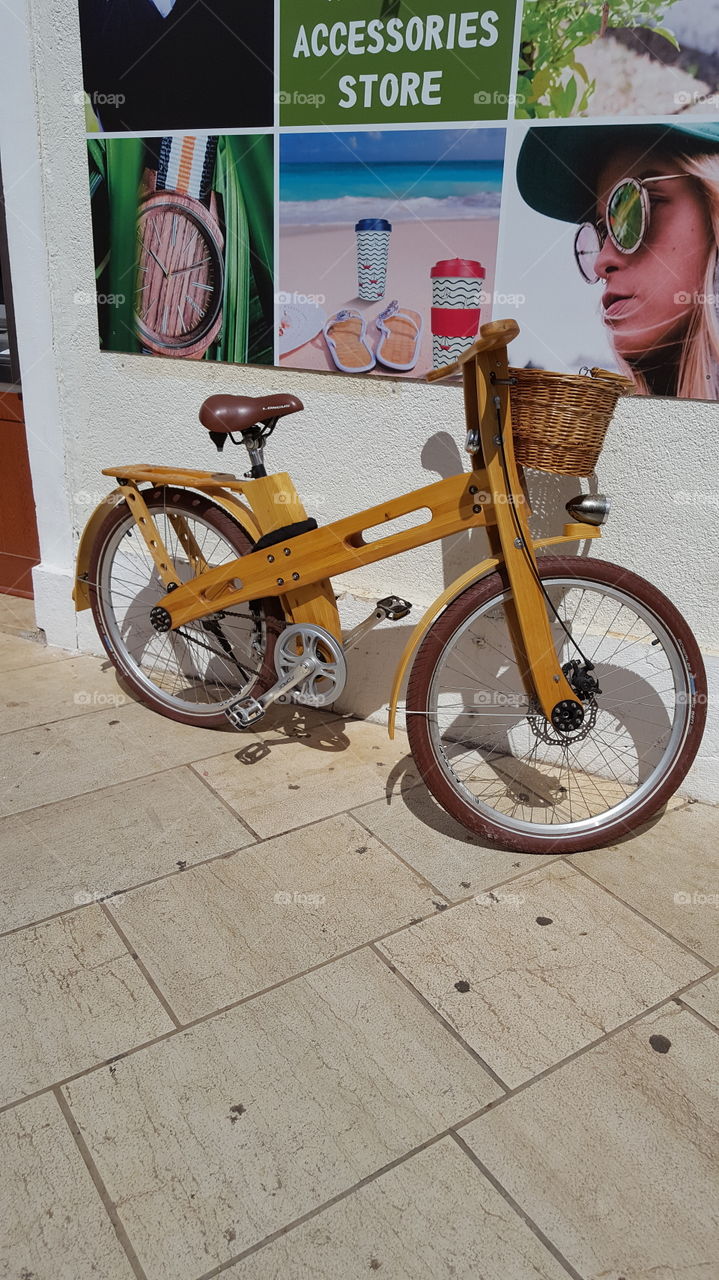 Wooden Bike