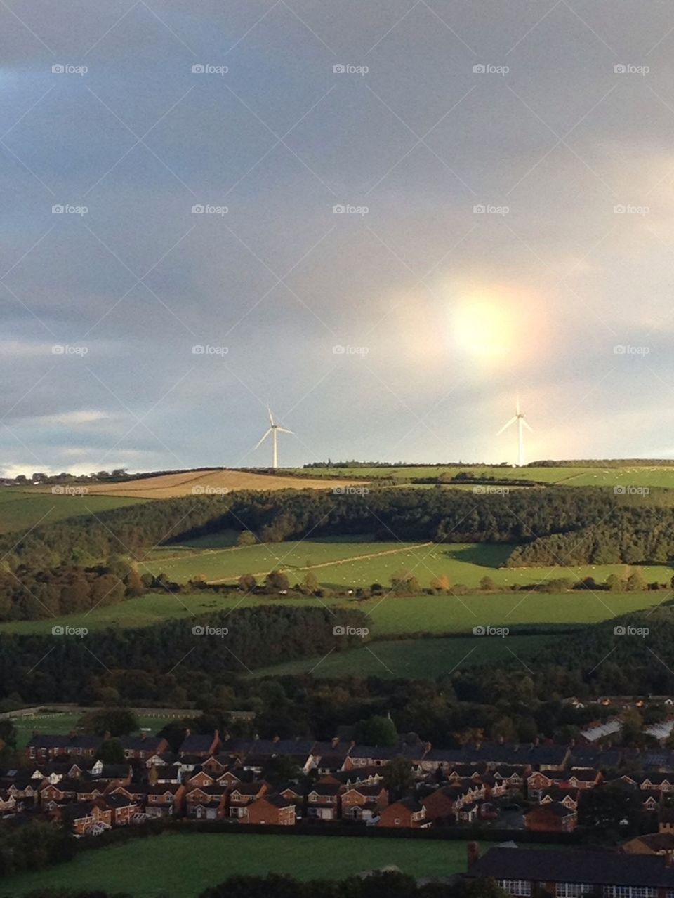 Wind farm County Durham