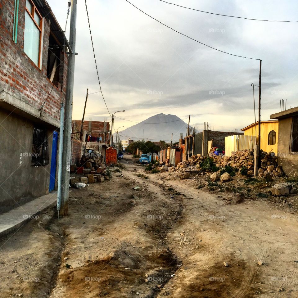 Poverty in Arequipa, Peru