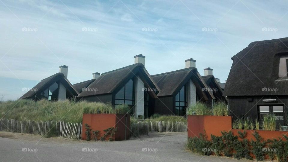 the harsh nature requires solid houses - Jutland