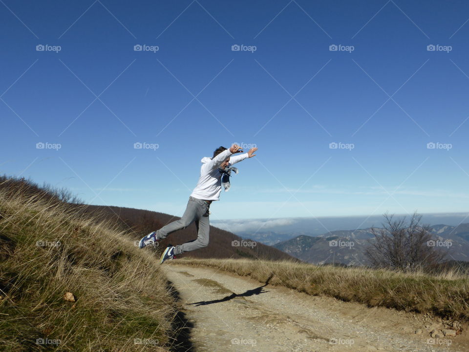 Falling down on the path