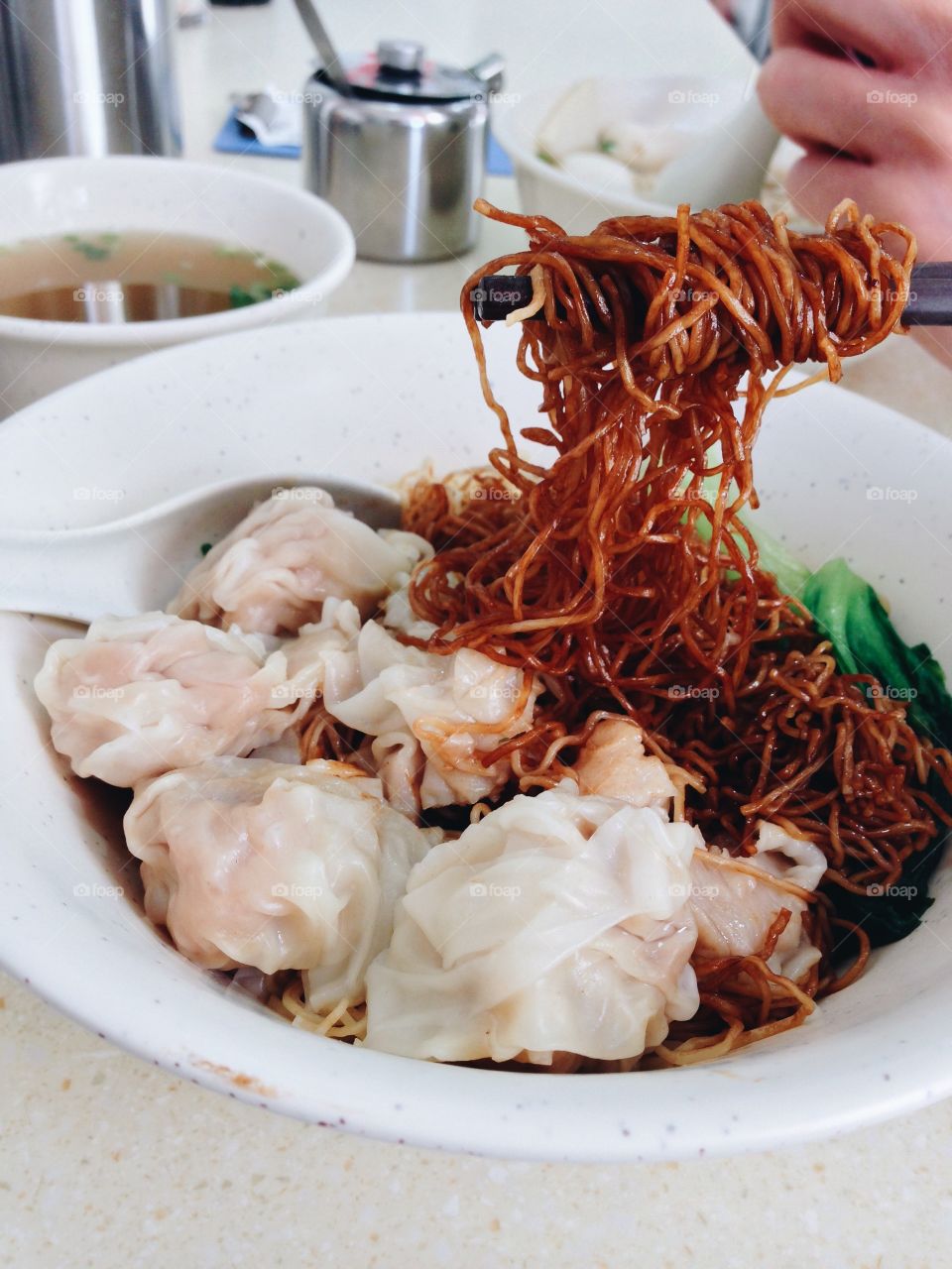 Close-up of delicious food in bowl