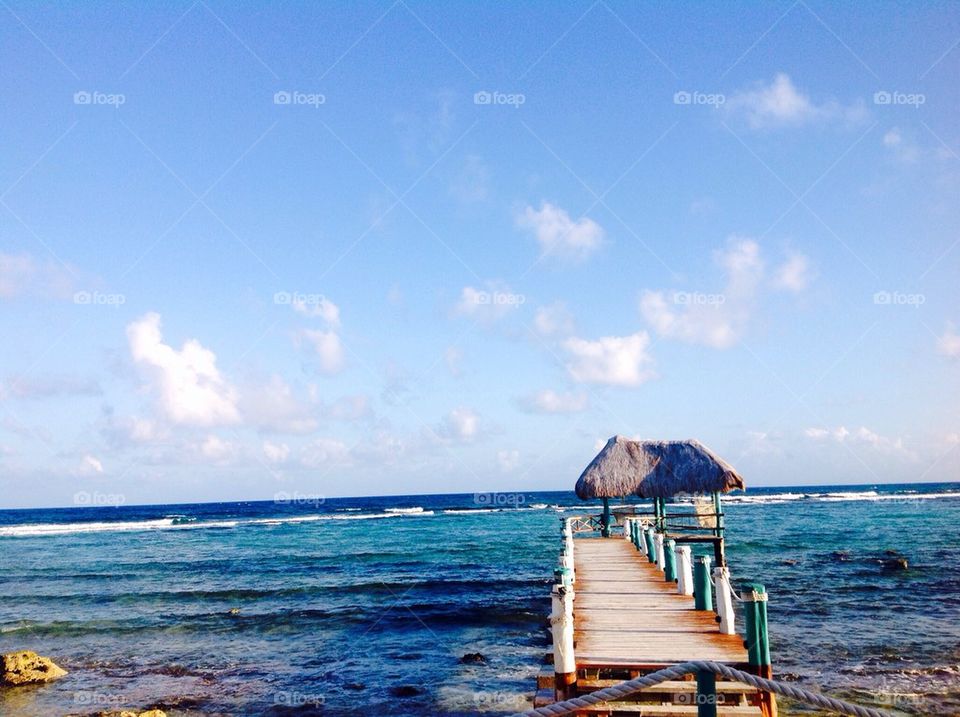 Akumal Mexico Dock