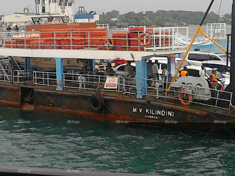 Kilindini Ferry, Mombasa Kenya