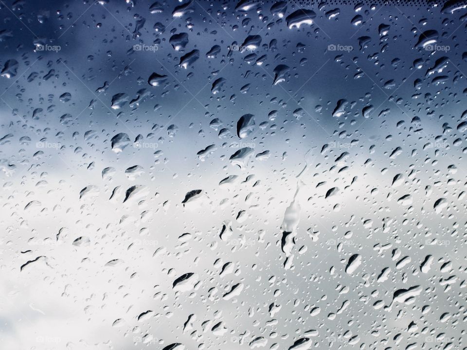 Raindrops on the window