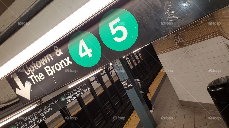NYC Subway Platform