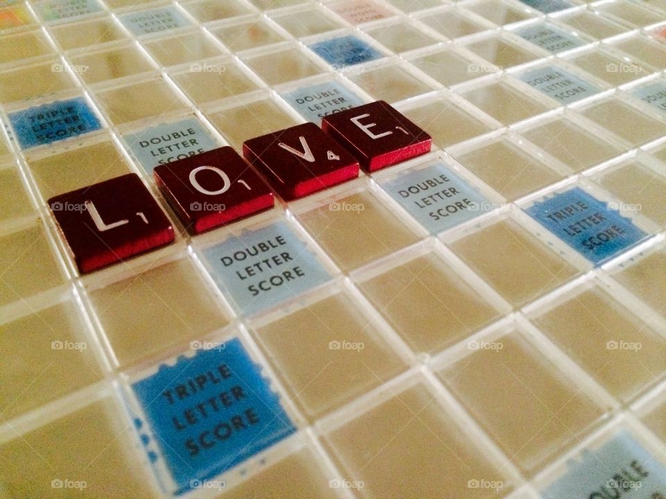 Love and scrabble 