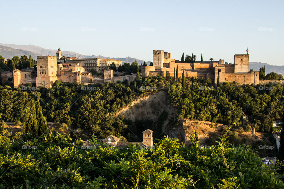 Alhambra fortress, Granada, Spain