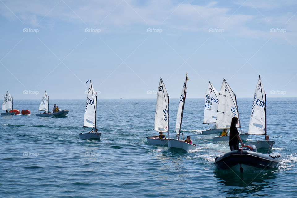 Kids after a Sail Lesson