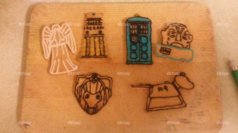 Doctor Who Cookies