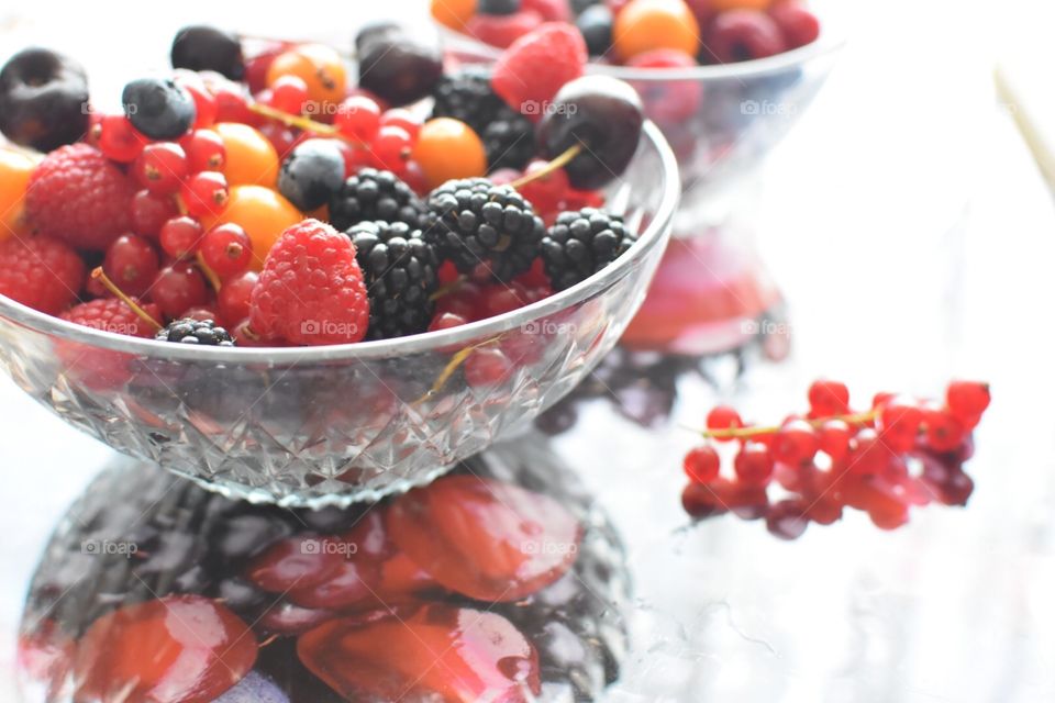 Berries and fruits 