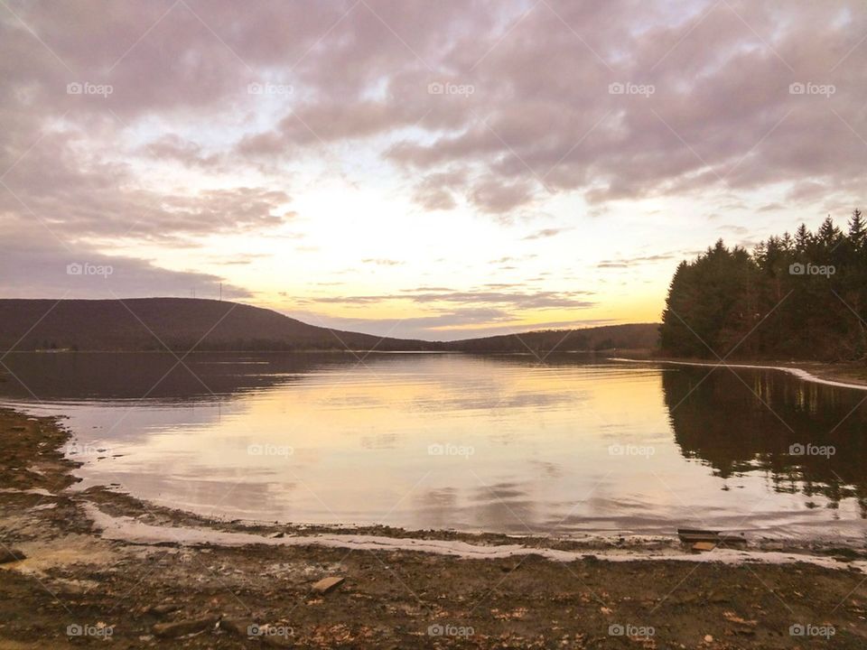 Deep Creek Lake at Dusk