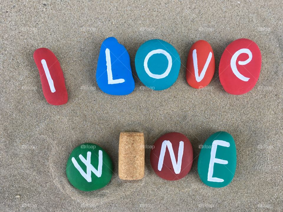 I love wine 