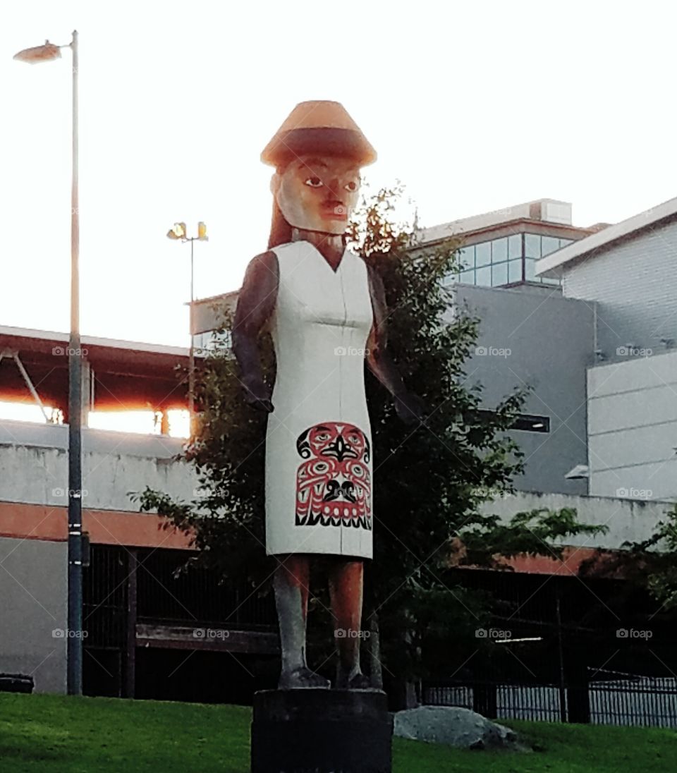 Tacoma statue
