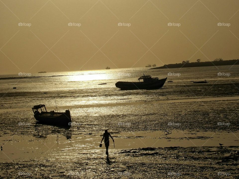 Low tide serenity