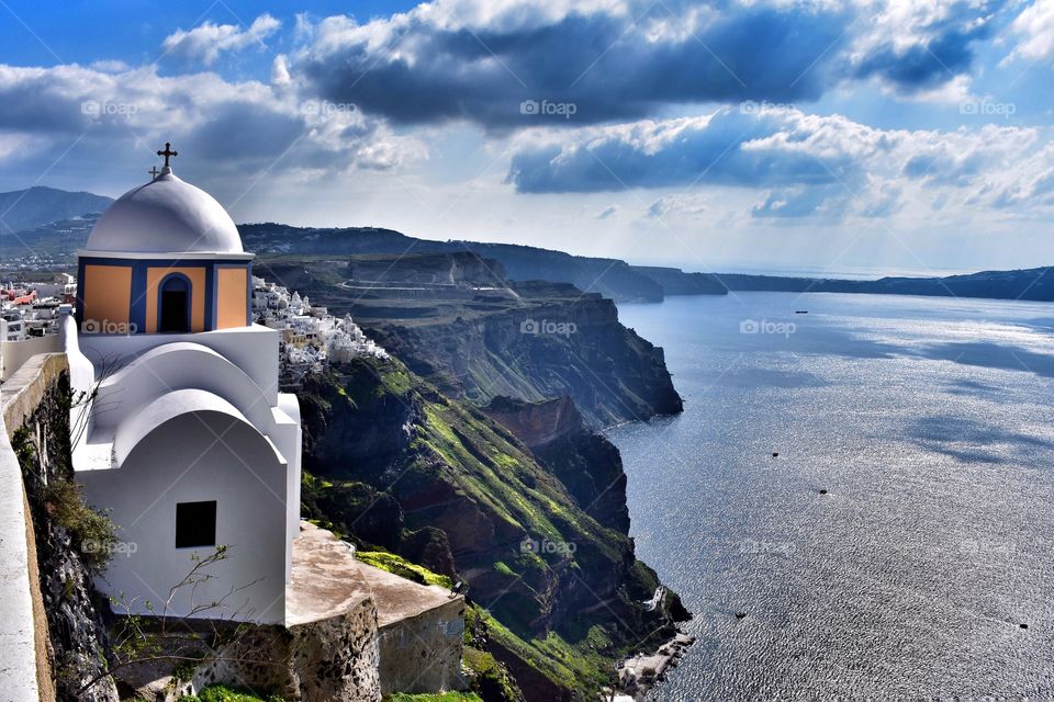 Pictures in Santorini