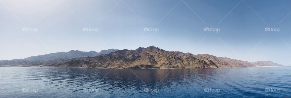 Boat trip. Red Sea, Gulf of Suez 