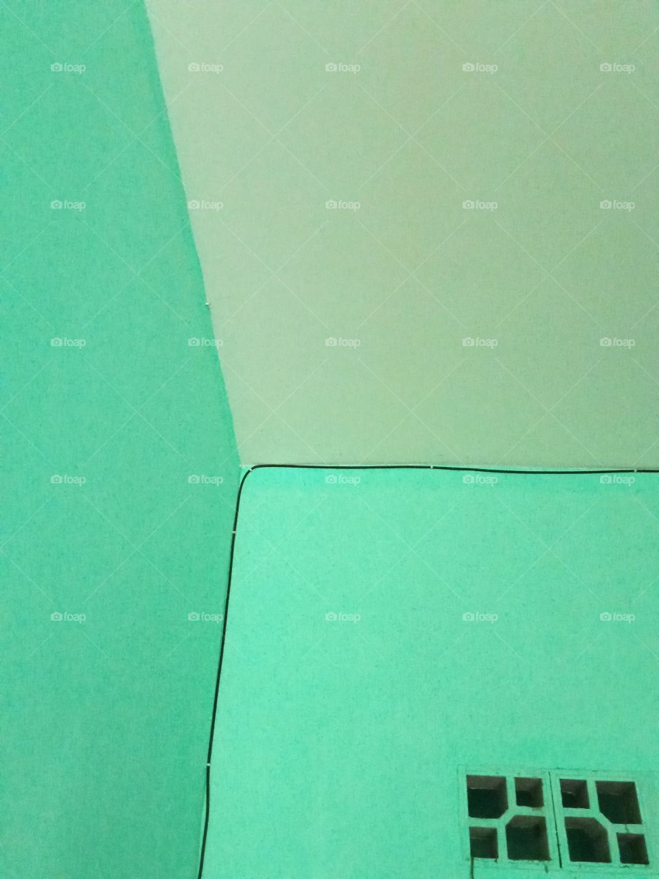 art, green and white