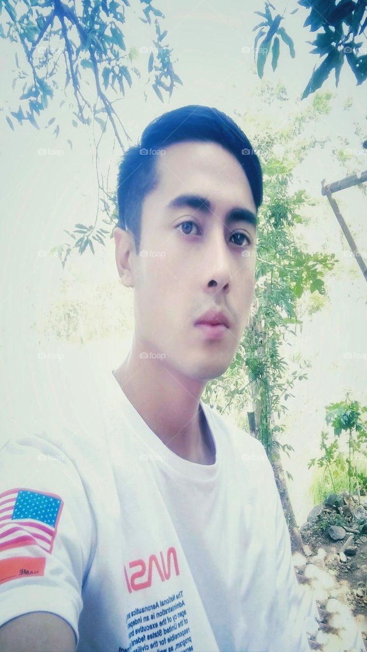 Stylish with morning light background