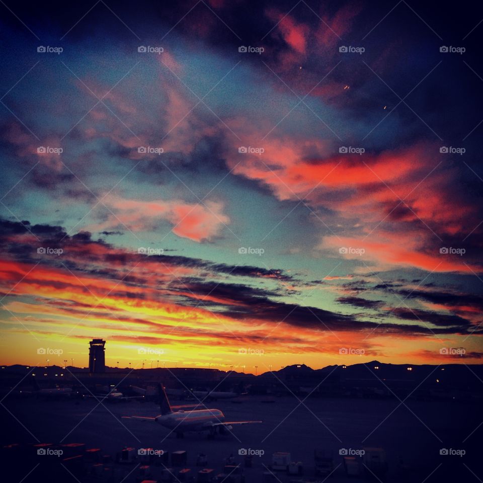 Sunrise in Vegas 