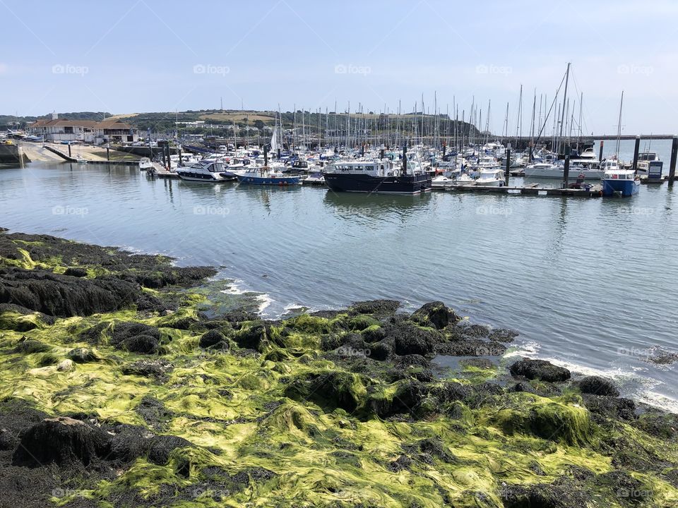 This is Sutton Harbour opposite the Barbican in Plymouth, looking top notch on such a lovely summers day.