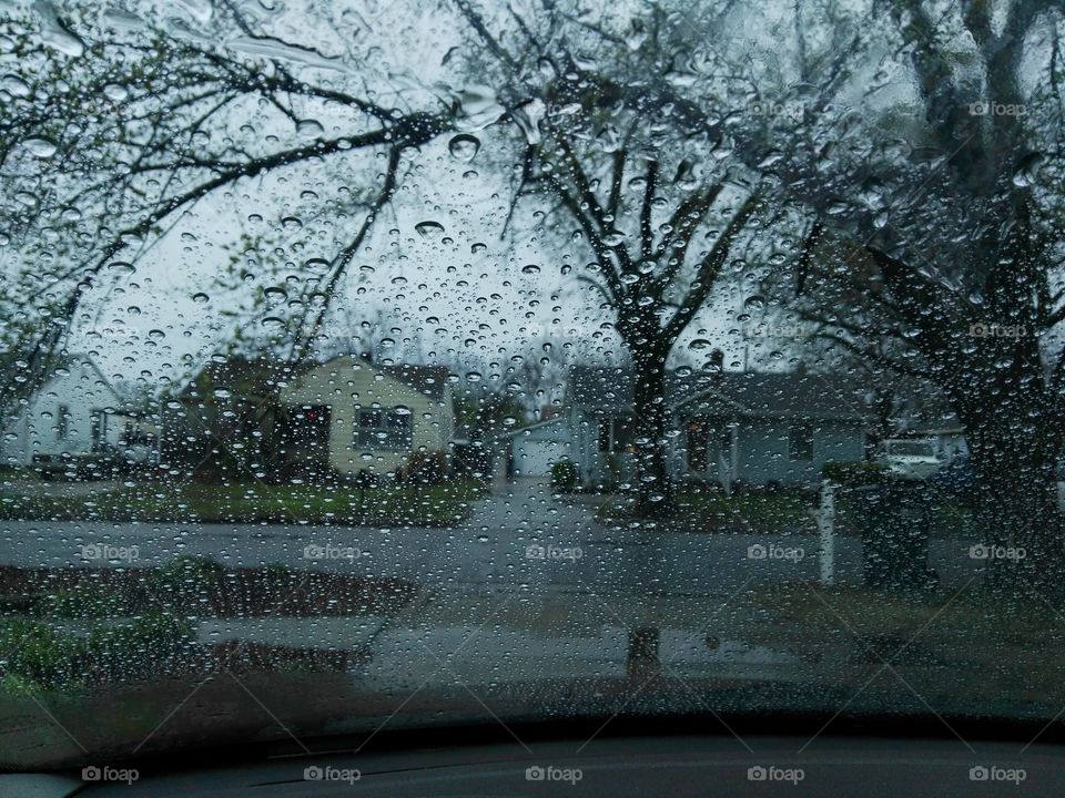 Rain on my windshield