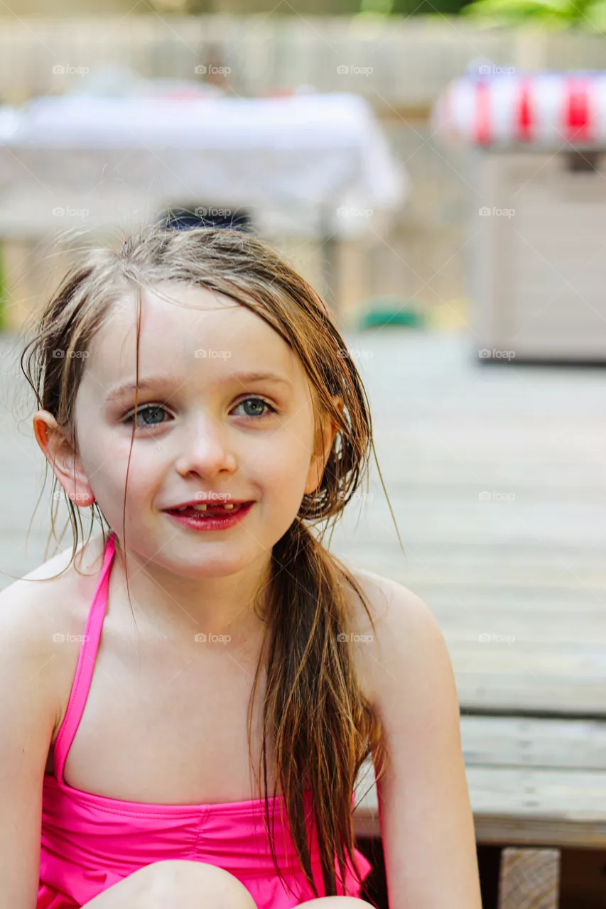 after swimming