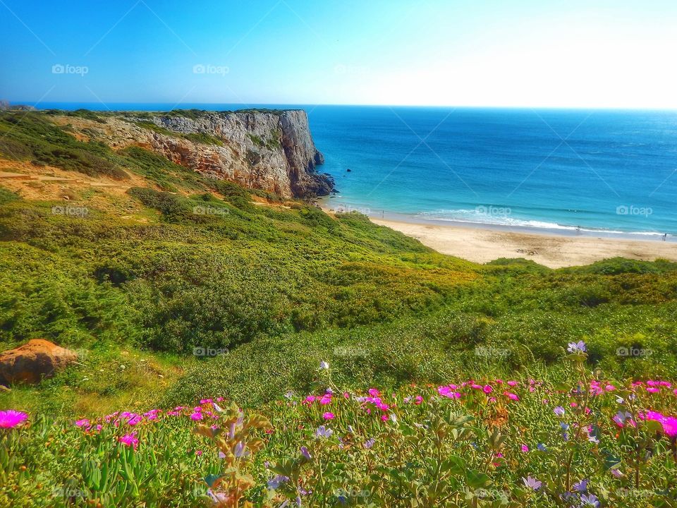 A view of Algarve Portugal