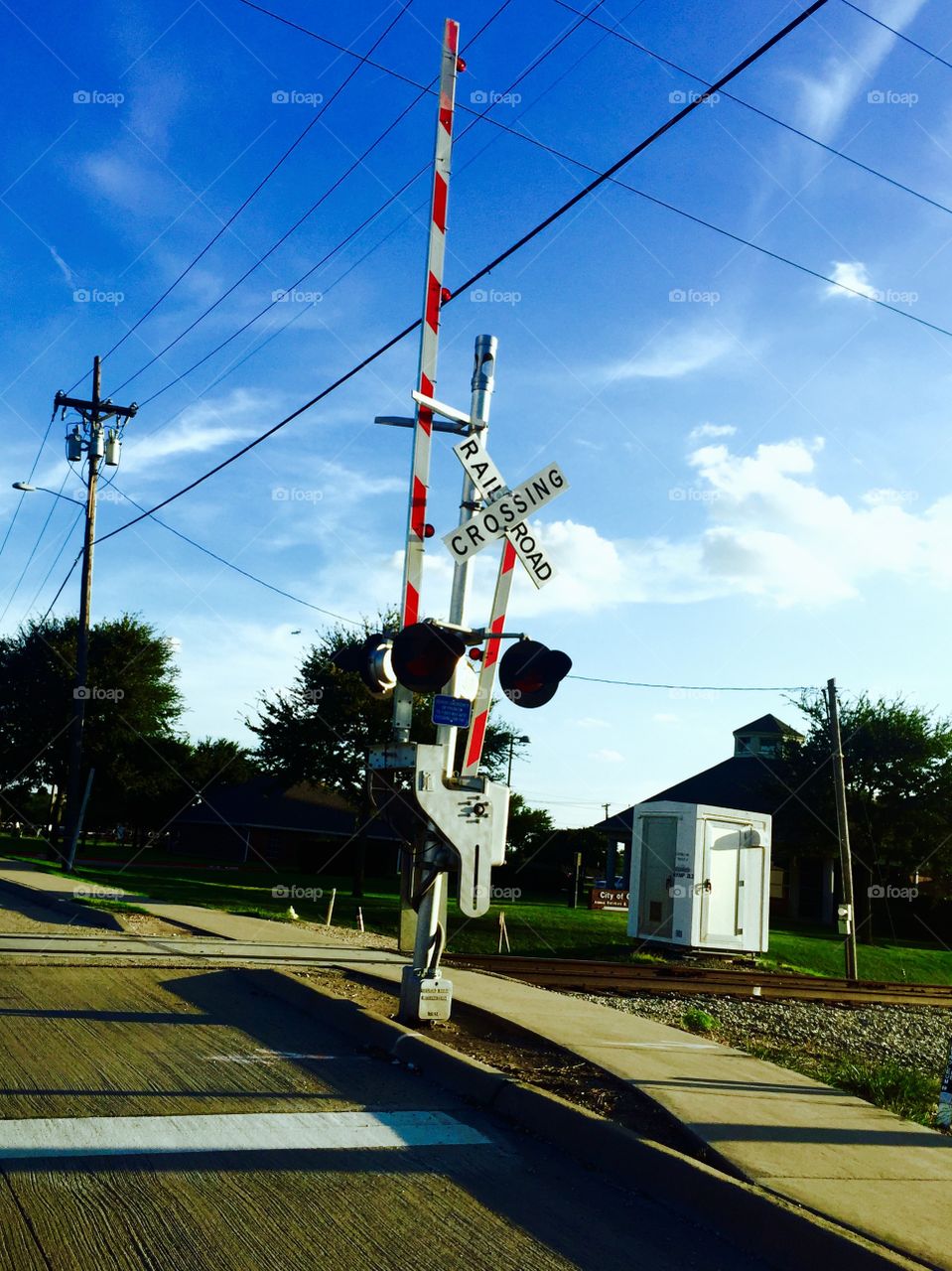 Railroad crossing