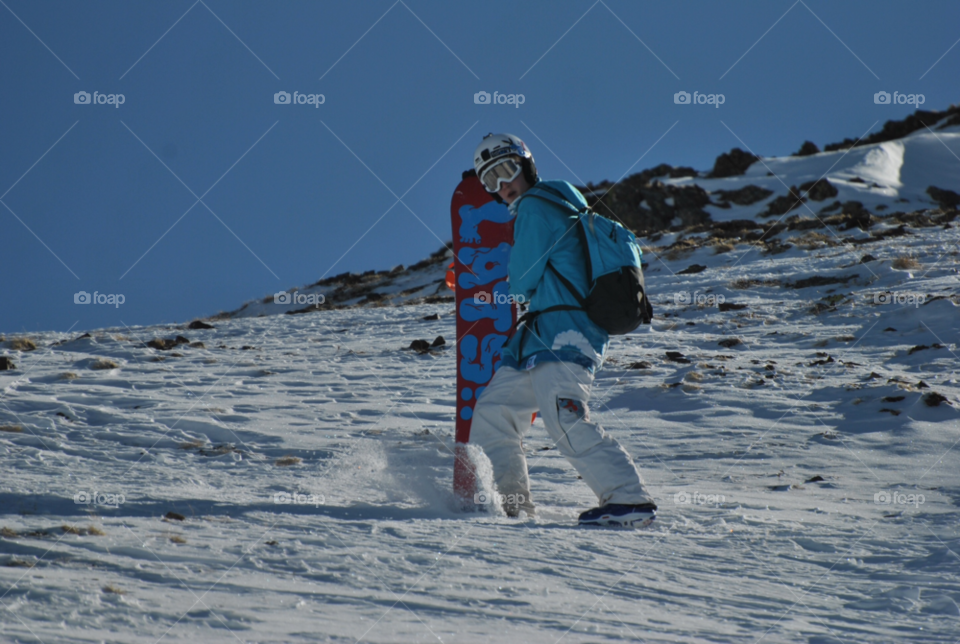snow mountain cool snowboard by bennovic