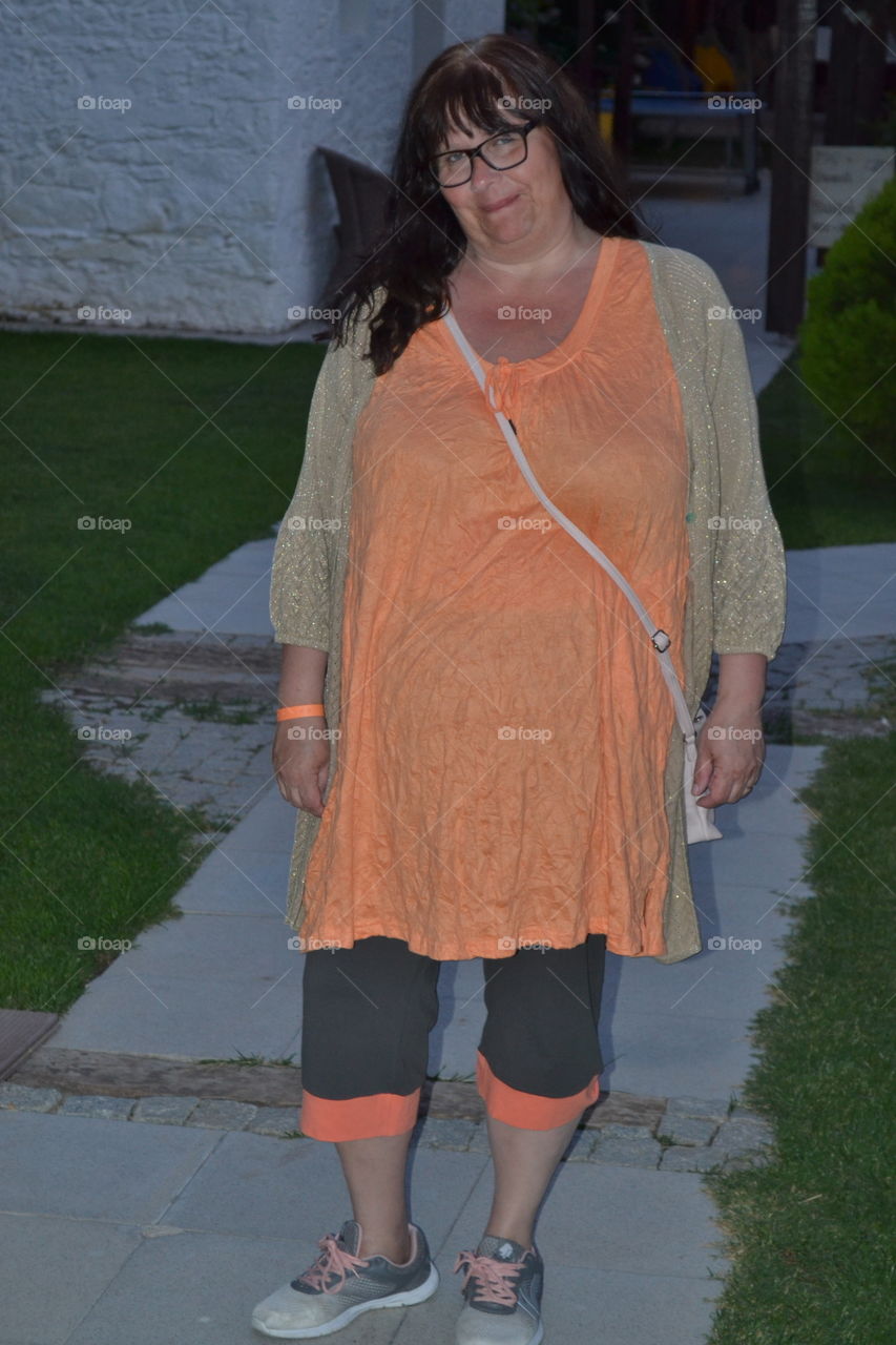 woman with shoulder bag