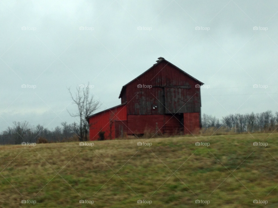 tennessee barn interstate 24 tennessee countryside by mhealea