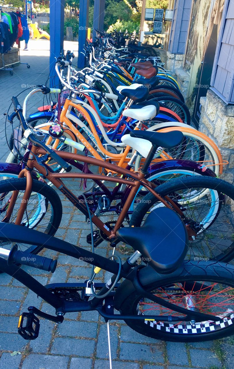 Colorful Bicycles 