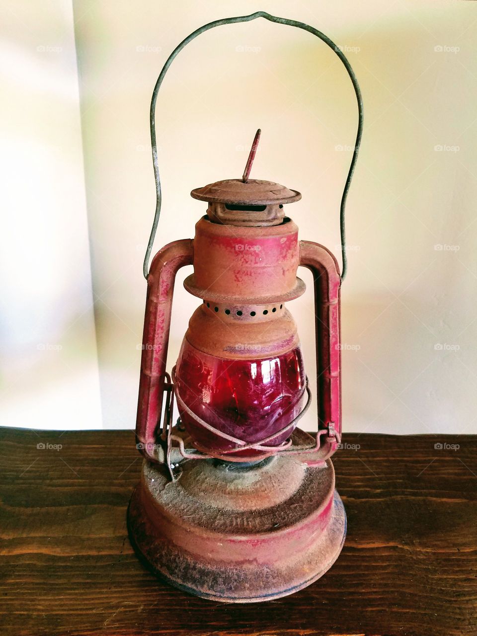 Antique Red Lantern