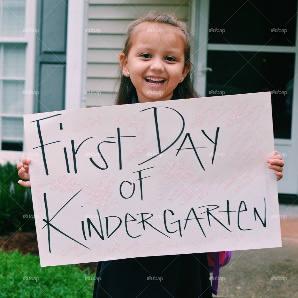 First Day of Kindergarten 