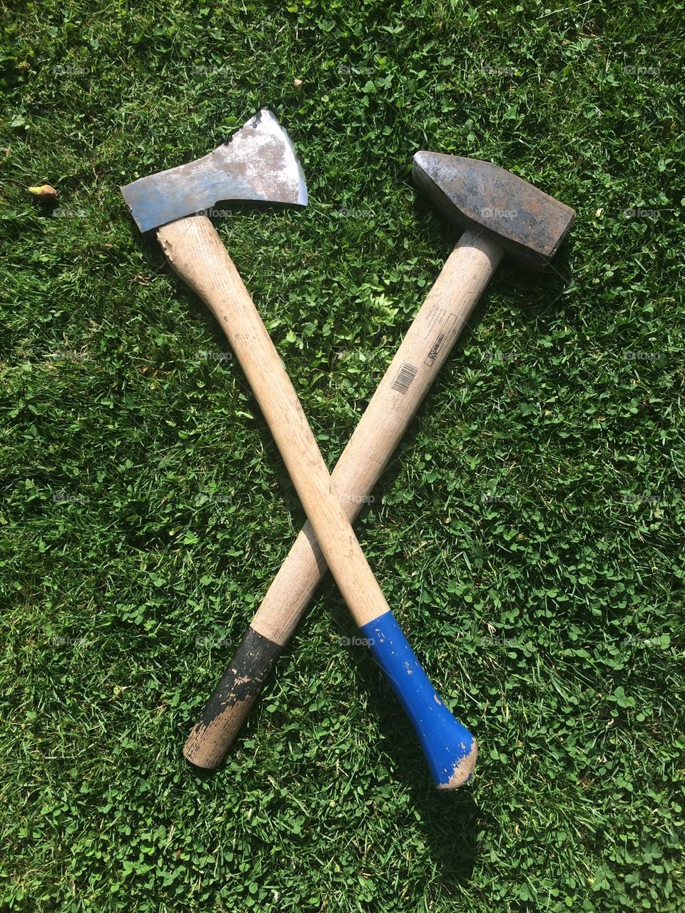 Hammer and axe